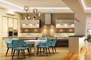 Modern house interior